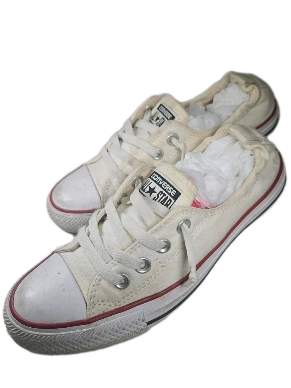 Converse All Star Chucks Shoreline Knit Slip-On 537084F Women Sz:7 Wht Indie (7B